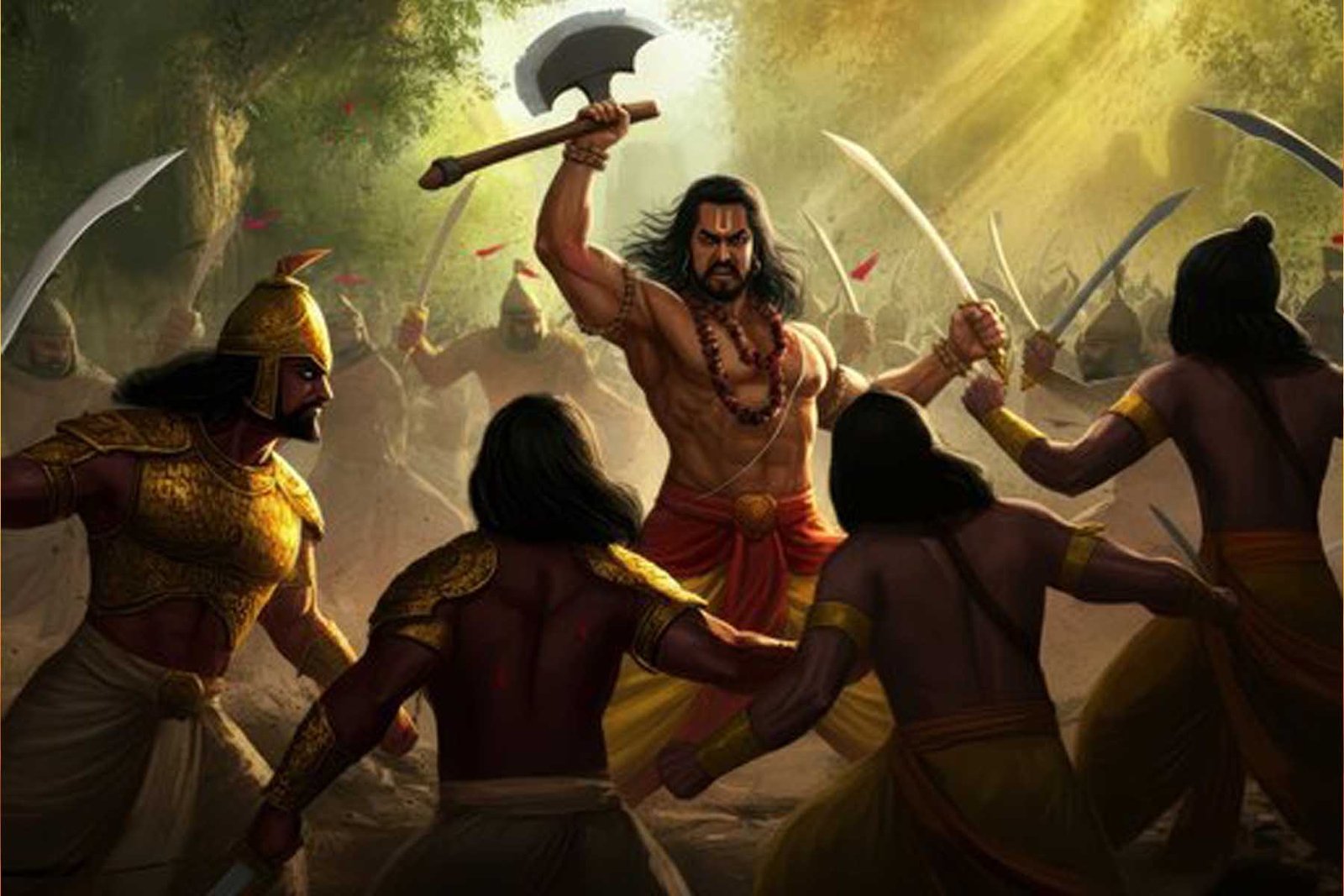 विष्णु का क्रोधित अवतार