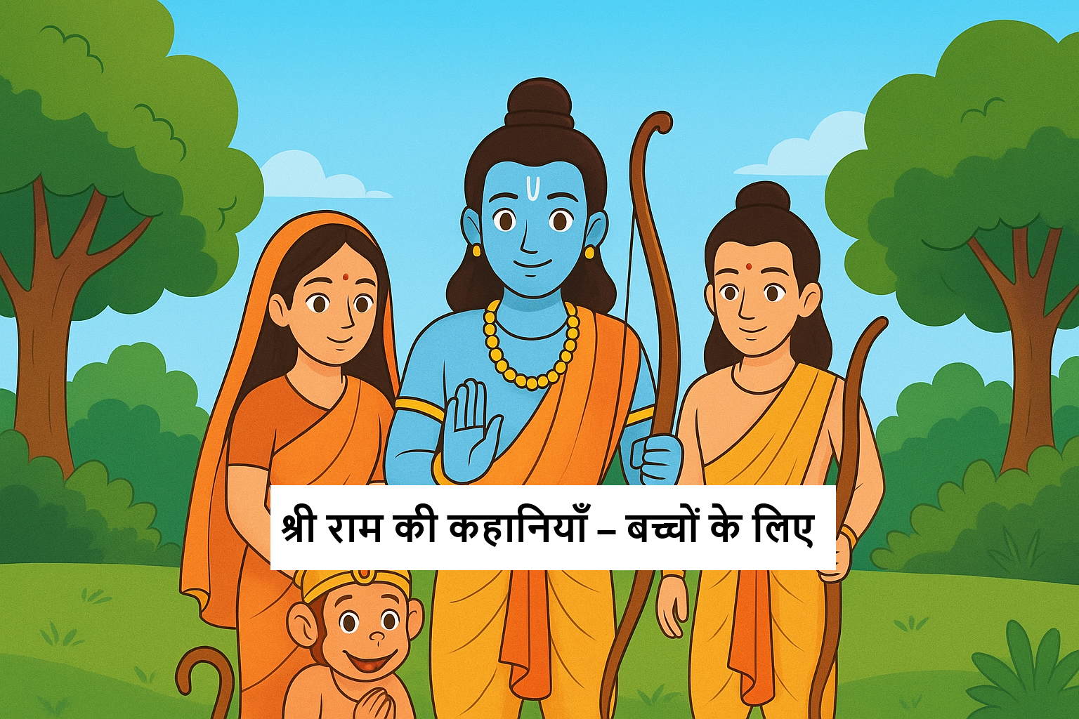 बच्चों को भगवान राम की यह कहानी जरूर बताएँ – नैतिक शिक्षा के साथ
